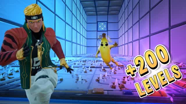 🔥 LSSH Parkour Challenges 🔥 — Fortnite Creative map cover art