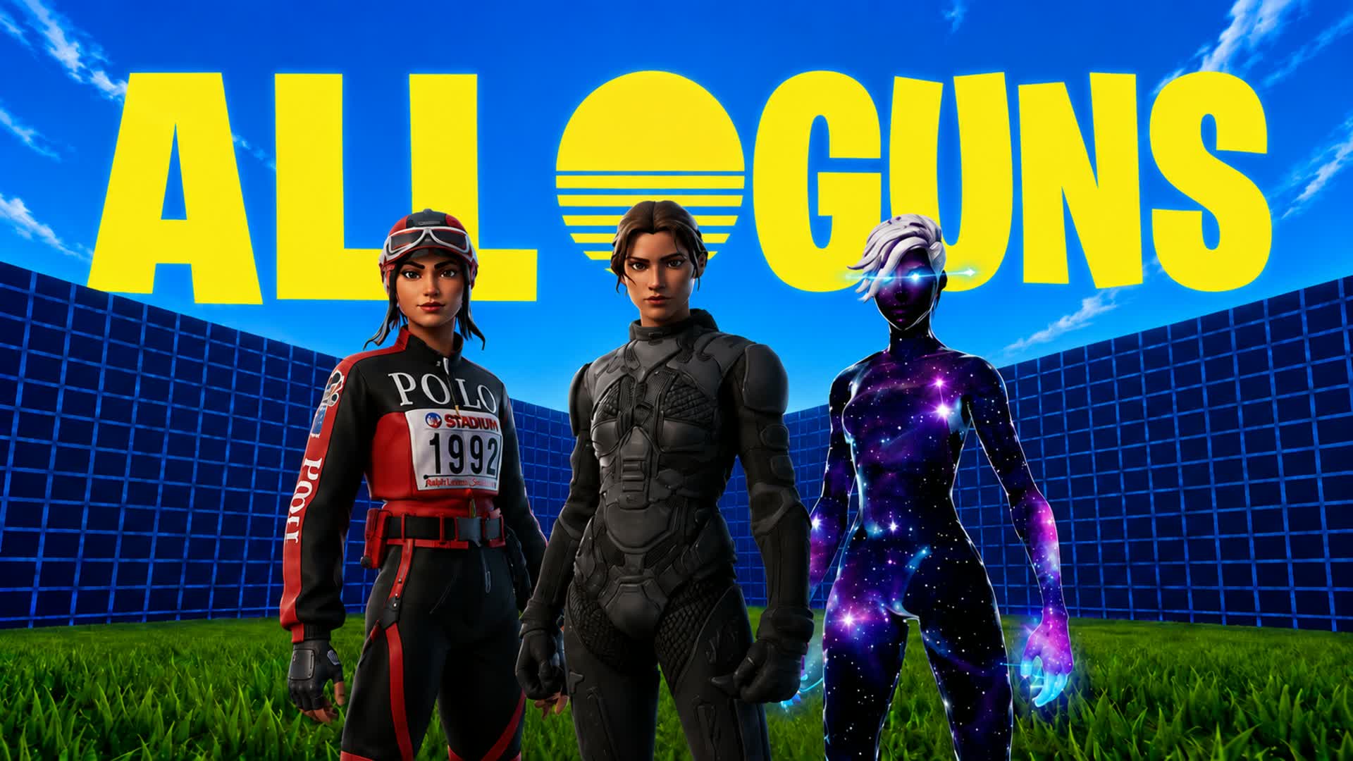 ALL GUNS HOT INSANE — Fortnite Creative map