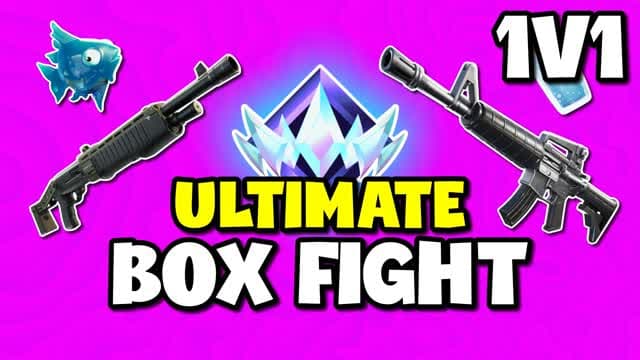 📦Ultimate Box Fight🏆 1V1 Ranked — Fortnite Creative map cover art