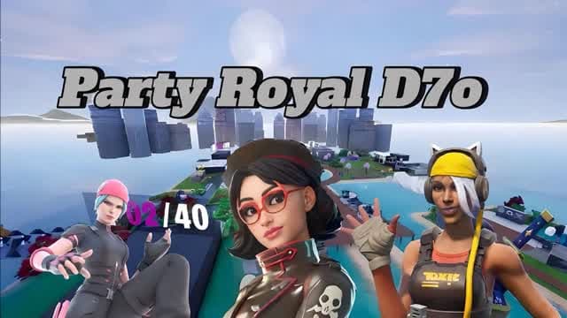 PARTY D70 — Fortnite Creative map