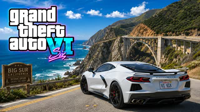 GRAND THEFT AUTO VI GTA6🌴 car drive — Fortnite Creative map cover art