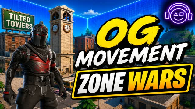 Tilted Zone Wars - OG Movement — Fortnite Creative map cover art
