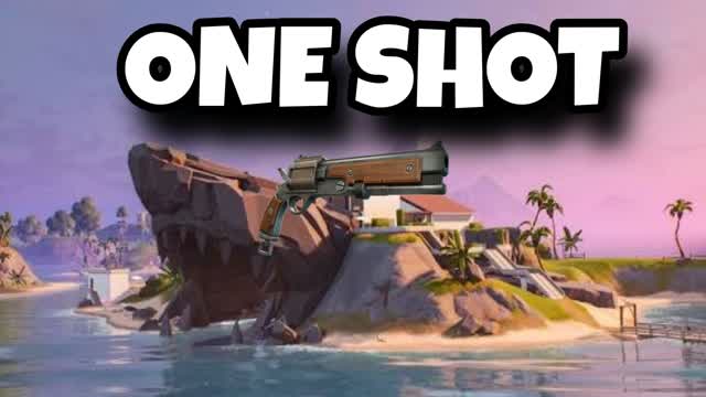 The shark one shot — Fortnite Creative map