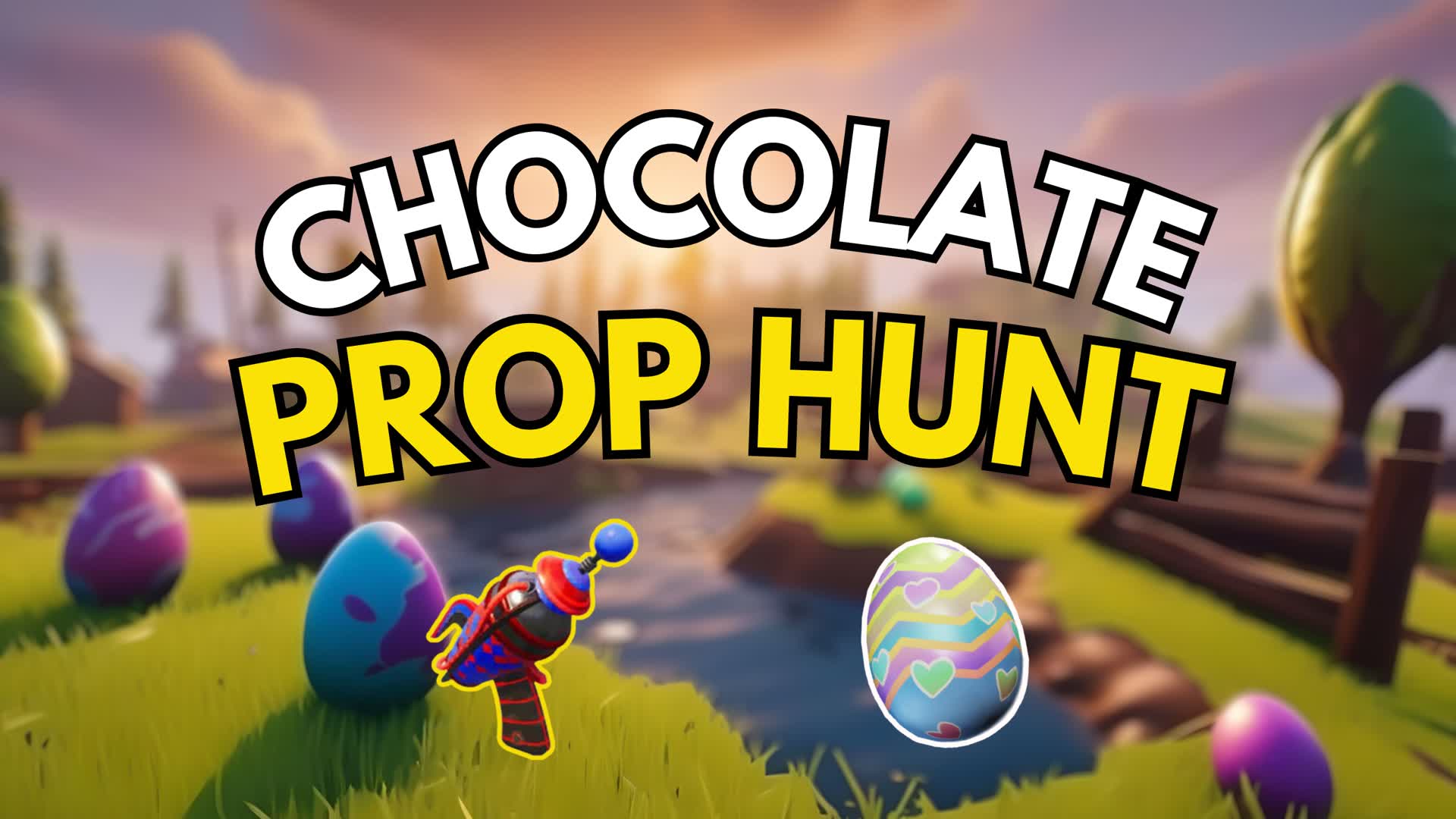 CHOCOLATE PROP HUNT⭐ — Fortnite Creative map