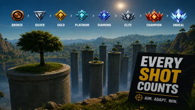 Every Shot Counts! — Fortnite Creative map cover art