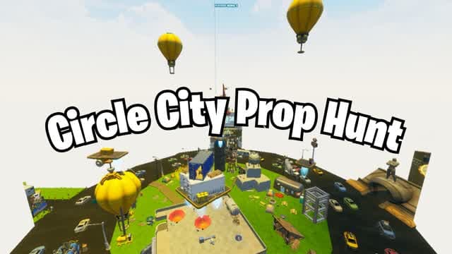 City Prop Hunt — Fortnite Creative map cover art