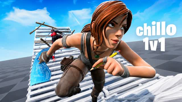 CHILLO 1V1 BUILDFIGHTS (200 PUMPS) — Fortnite Creative map