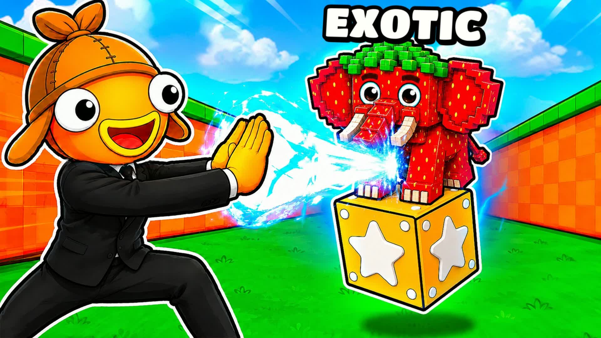 LUCKY POWER BLAST FOR BRAINROT [Tycoon] — Fortnite Creative map