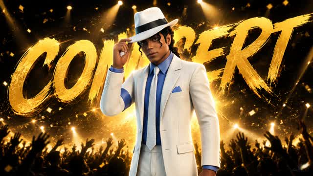 MC JACKSON CONCERT EVENT 🎤 — Fortnite Creative map
