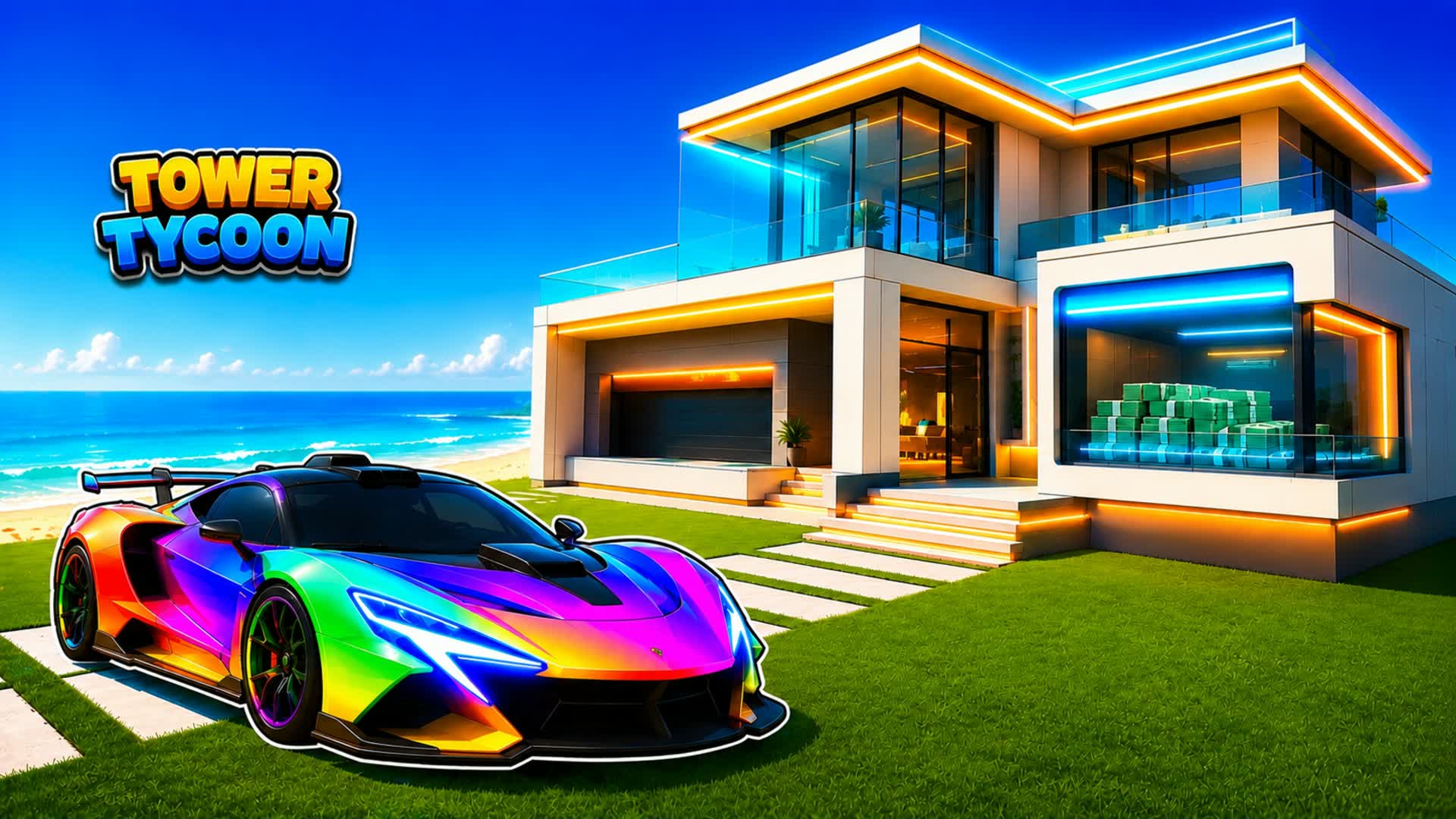 MUSIC TOWER TYCOON [NEW] — Fortnite Creative map
