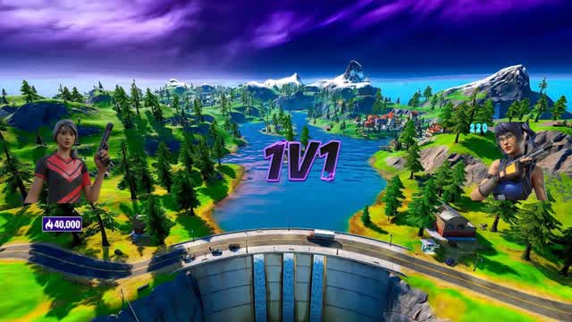 1V1 PRACTICE MAP — Fortnite Creative map