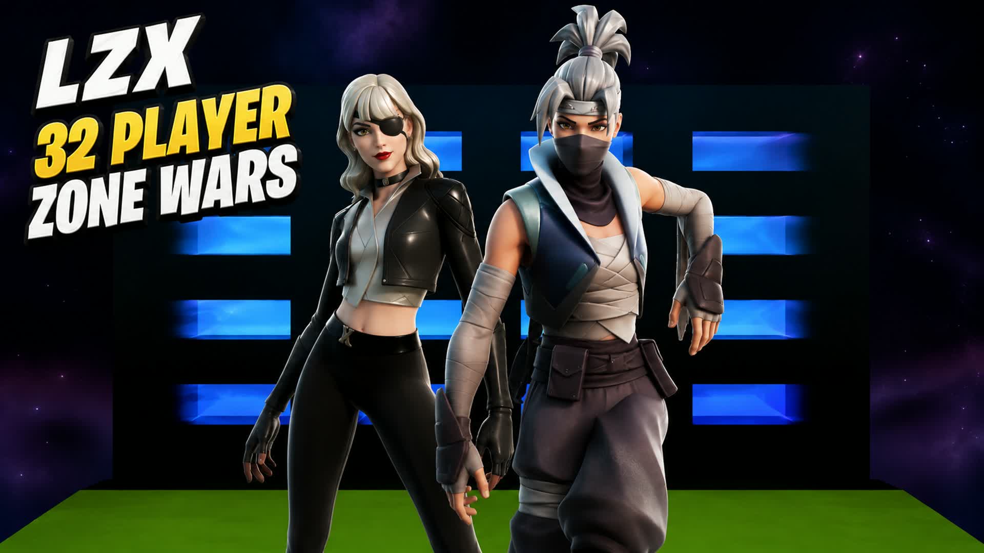 LZX 32 player zone wars — Fortnite Creative map