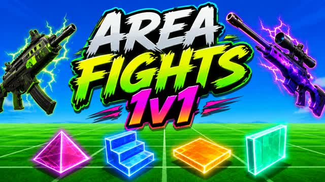 Area fights 1v1 — Fortnite Creative map