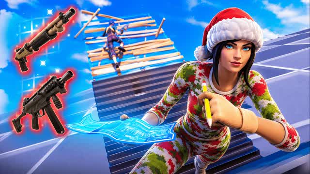 TiRon 1v1 build fights (v2) — Fortnite Creative map cover art