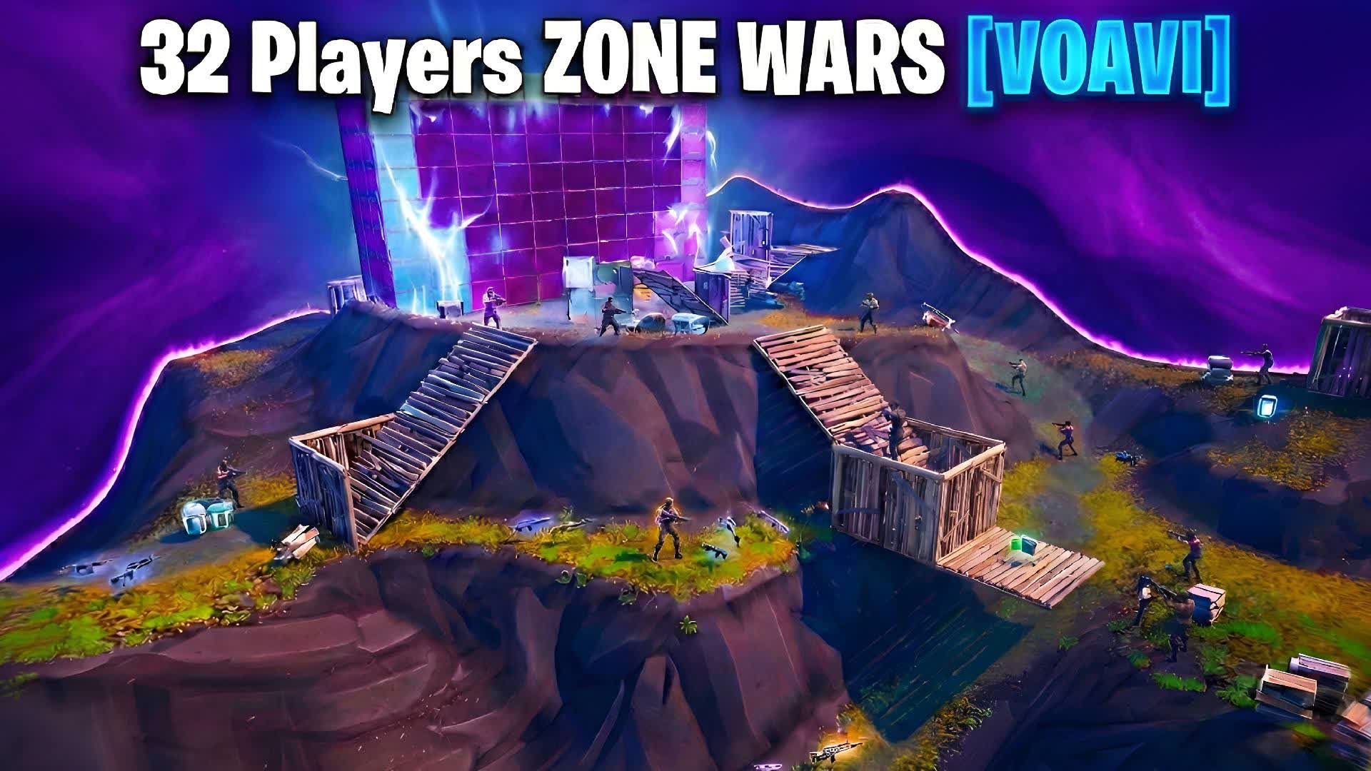 32 players Zone Wars [VOAVI] — Fortnite Creative map