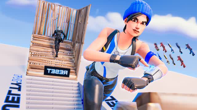 1v1 en equipo — Fortnite Creative map cover art