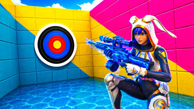 TRICKSHOT PARKOUR EXTREME — Fortnite Creative map cover art