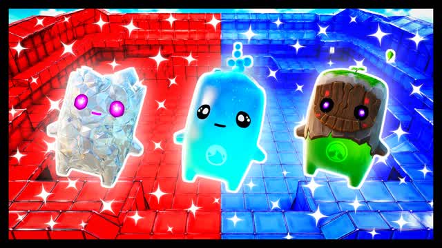 BLUE VS RED TIMING MATTERS 🔵🔴 — Fortnite Creative map cover art