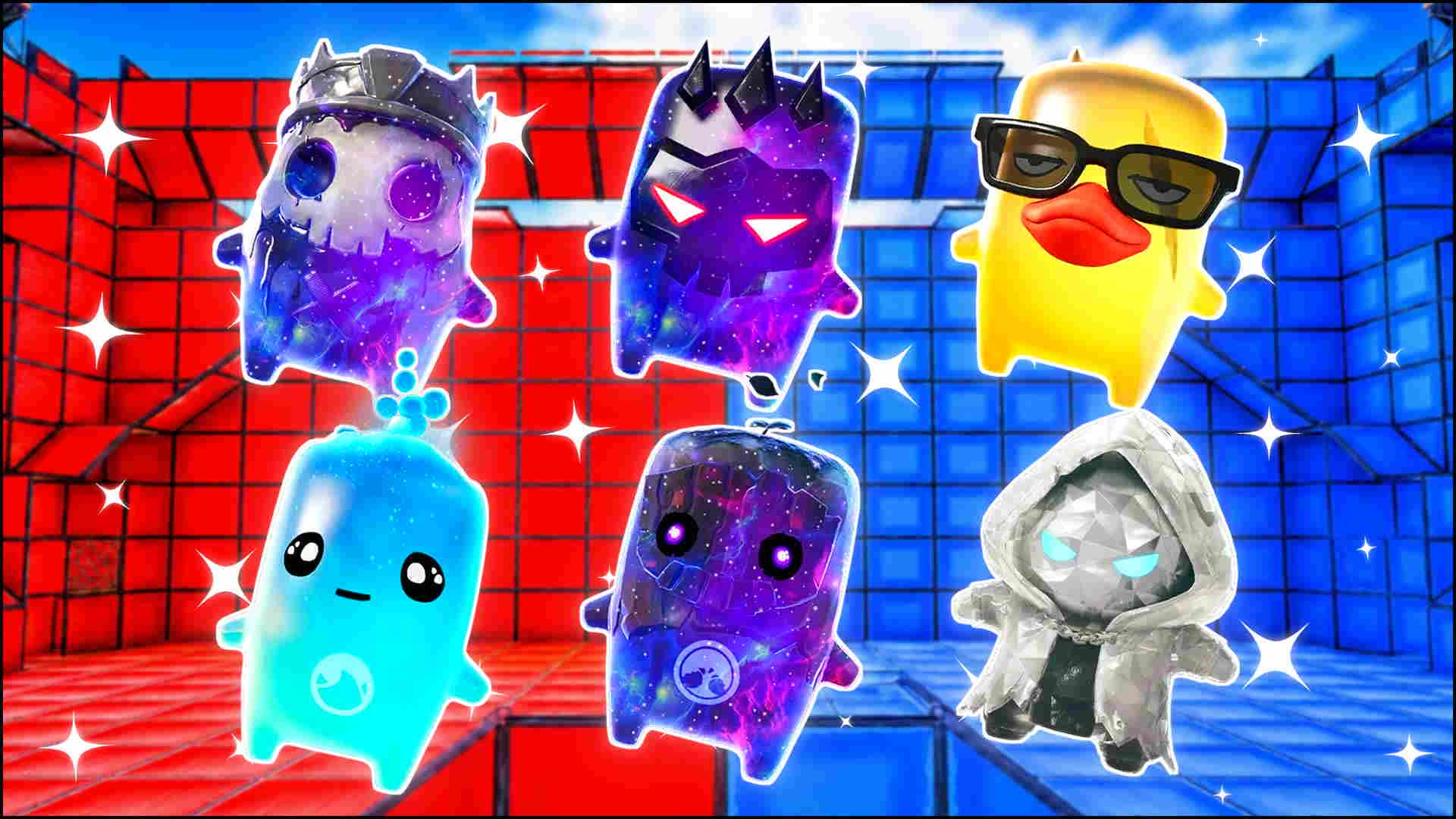 BLUE VS RED QUARTZ DRIVE 🔵🔴 — Fortnite Creative map