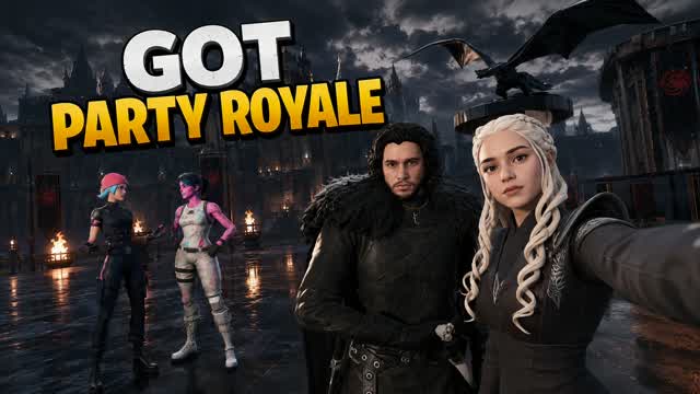 GOT PARTY ROYAL 2.0 — Fortnite Creative map cover art