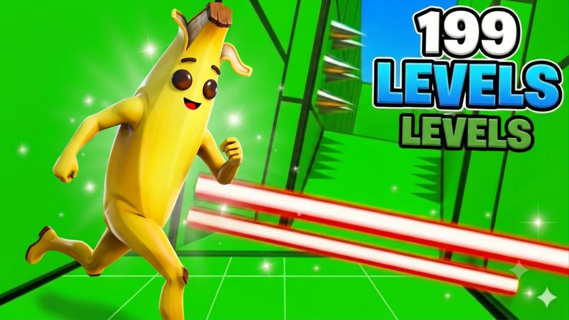 PARKOUR DEATHRUN 199 LEVELS (EASY) — Fortnite Creative map