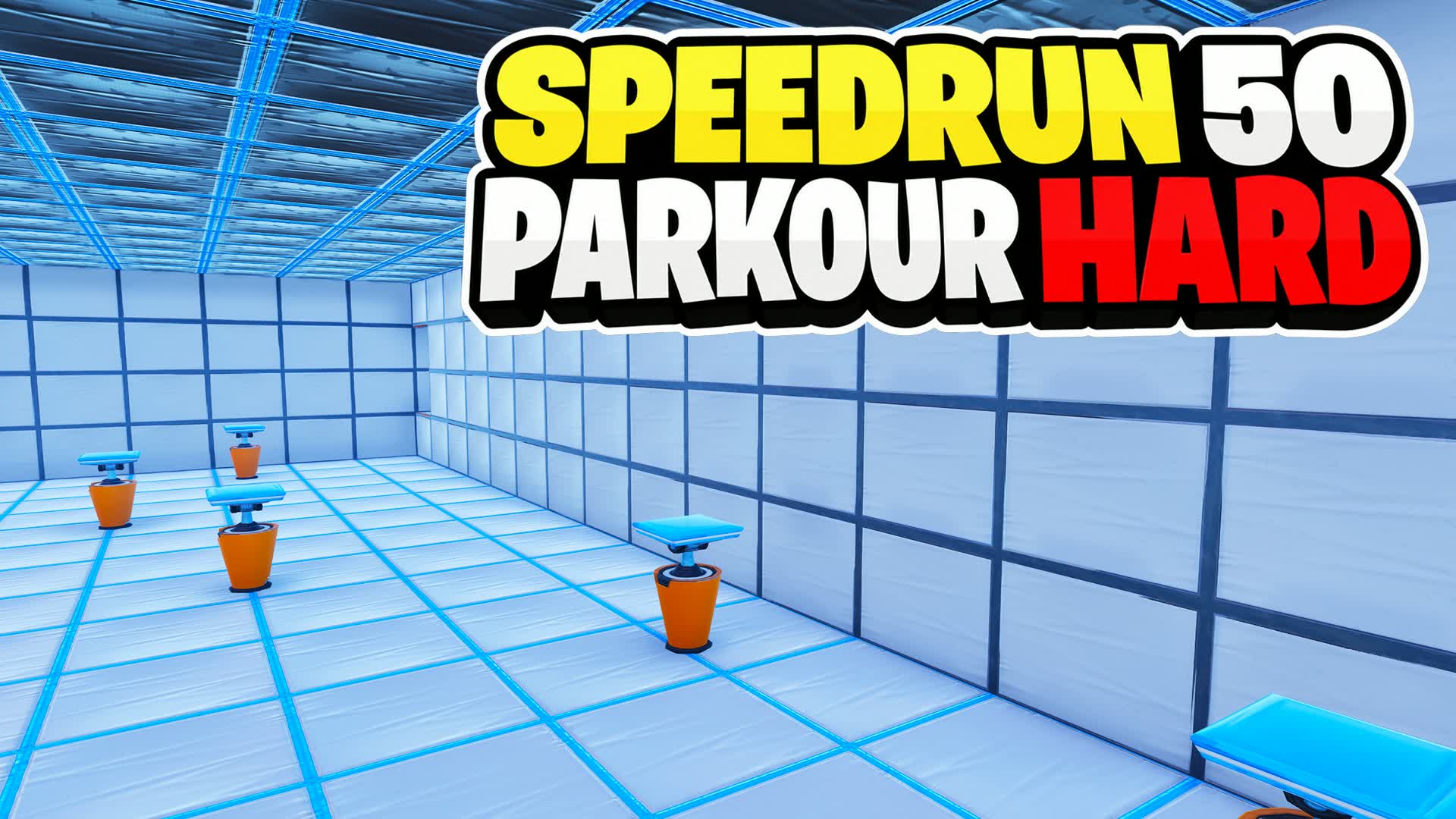 SPEEDRUN PARKOUR 50 HARD باركور صعب — Fortnite Creative map