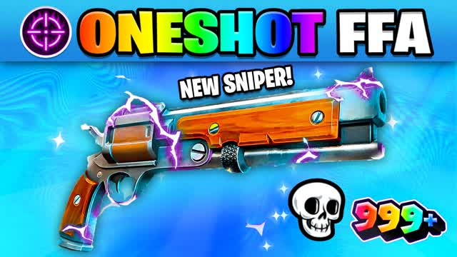 ONE SHOT SNIPER FFA 🎯 — Fortnite Creative map cover art