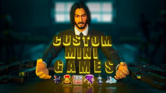 Custom MINI GAMES - Gun Game - — Fortnite Creative map cover art