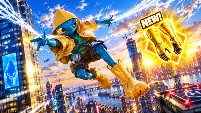 🎯GUN GAME SPIDERS CITY 😎 — Fortnite Creative map cover art