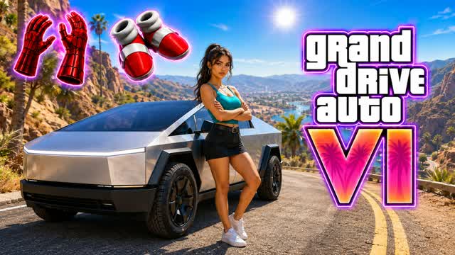 GRAND DRIVE AUTO VI 6 — Fortnite Creative map cover art