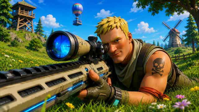 BLUE VS RED FRESH START 🔵🔴 — Fortnite Creative map