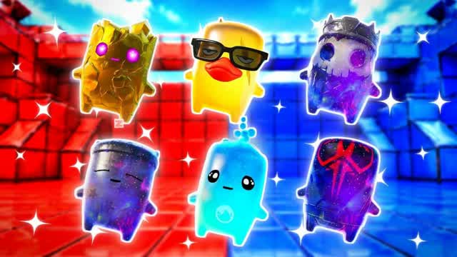 NEW FUNNY RED VS BLUE🔴🔵 — Fortnite Creative map cover art