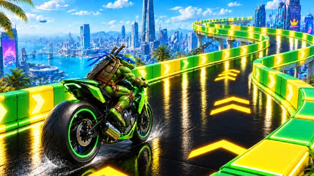 CARS ON THE RAMP - CAR GAME — Fortnite Creative map cover art