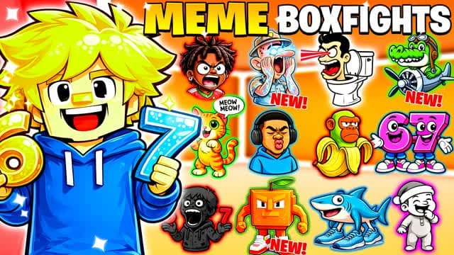 🧠 BRAINROT BOX FIGHTS📦BRAINROT BOX PVP — Fortnite Creative map cover art