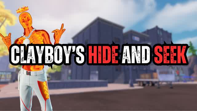 Clayboy's Hide And Seek — Fortnite Creative map cover art