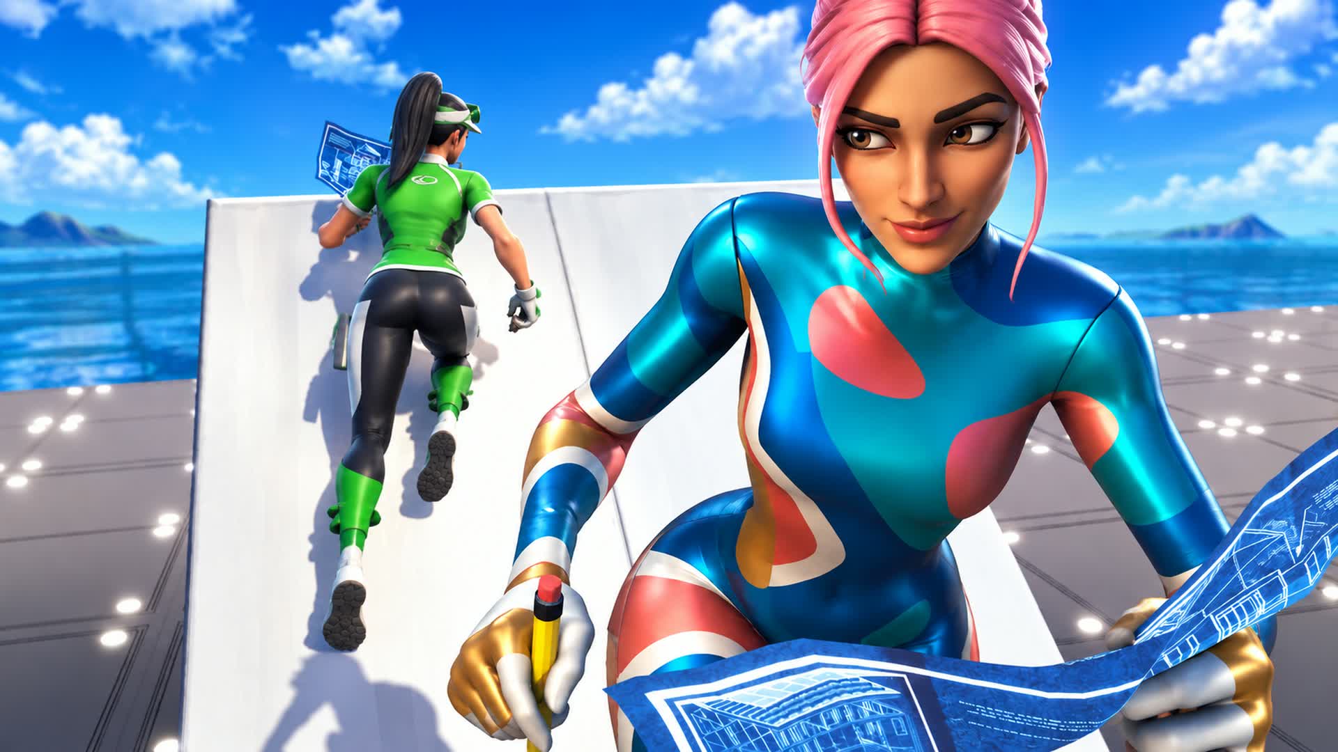 1v1 Build Fights! [6.7.6.] — Fortnite Creative map