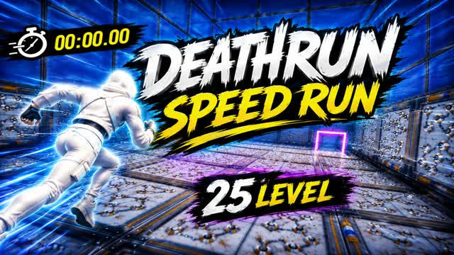 DEATHRUN SPEED RUN ⚡️ سباق السرعة 🐲 — Fortnite Creative map