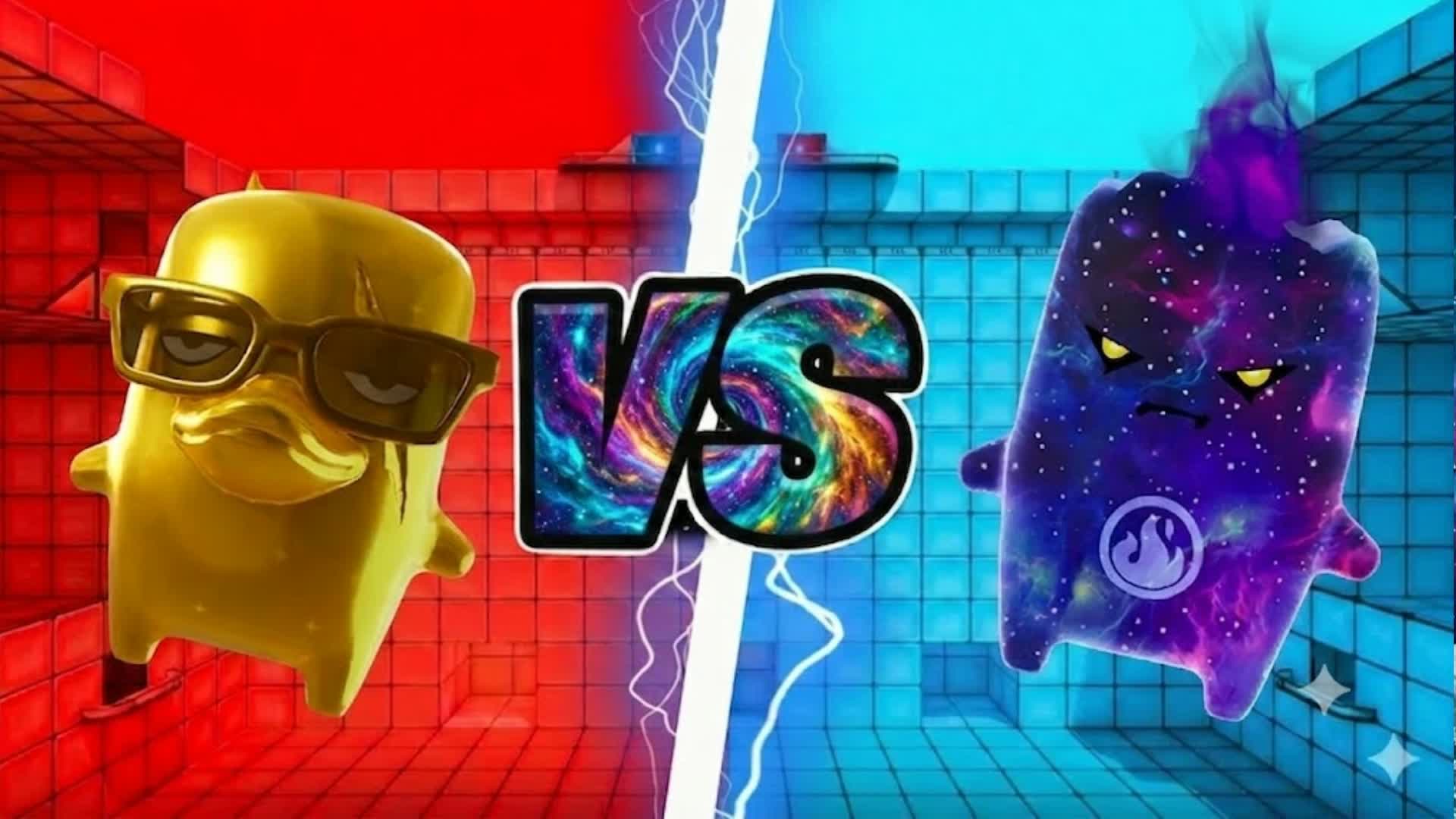 Scr Red vs Blue 🔴🔵 — Fortnite Creative map