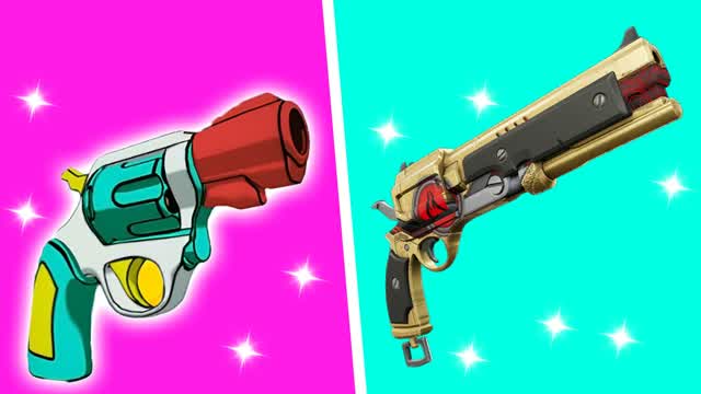 MEGA GUN GAME 🔫 1V1A UNC — Fortnite Creative map cover art