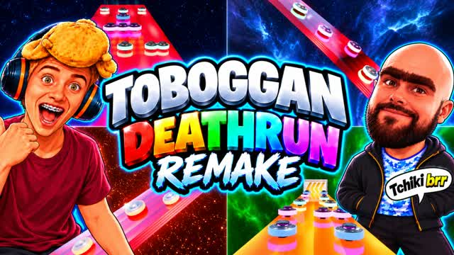 OG TOBOGGAN DEATHRUN REMAKE MICH CROUTON — Fortnite Creative map cover art