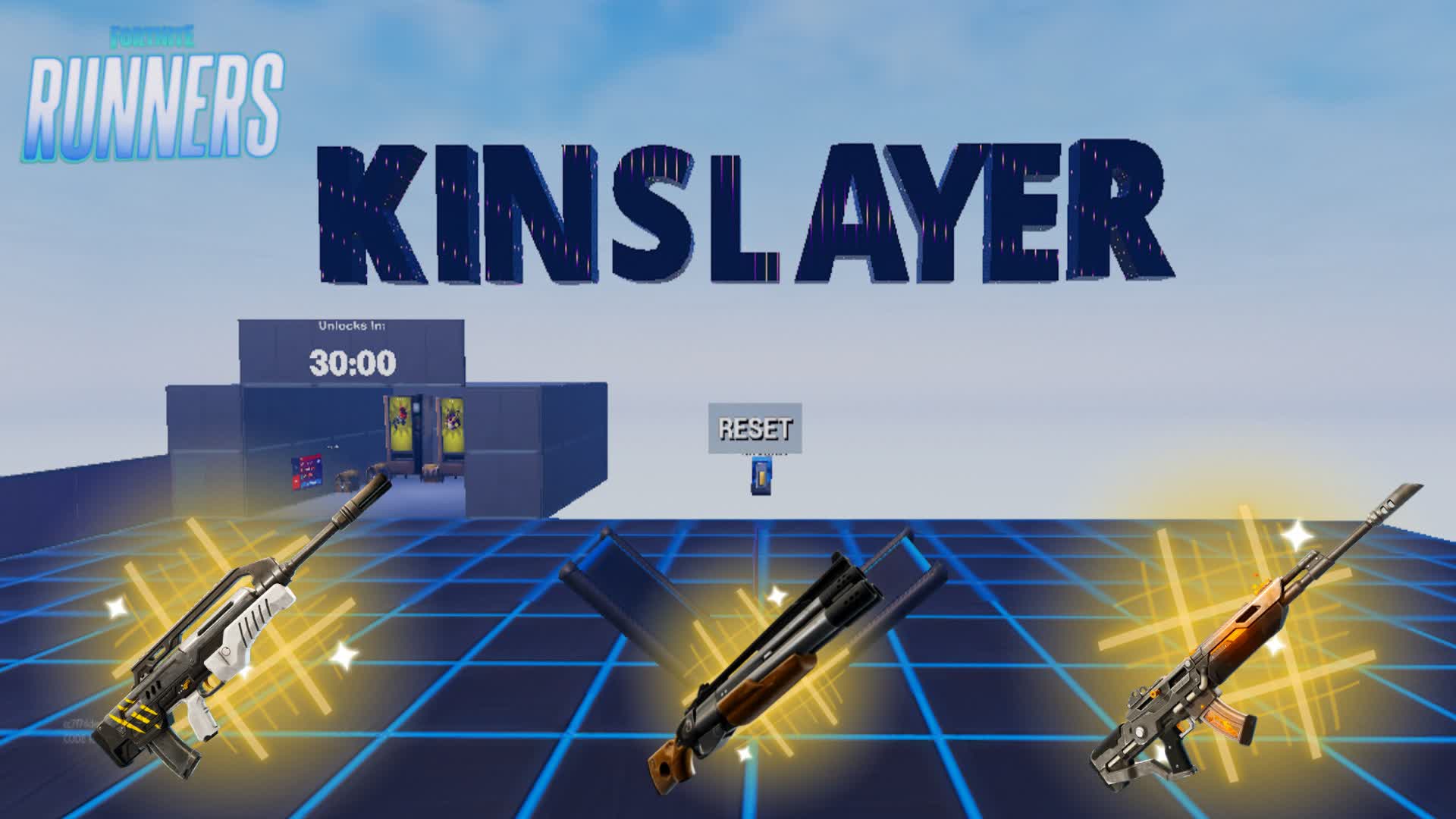 KINS 1v1 FIGHTS KI FFA (SECRETS ๐คซ) โ Fortnite Creative map