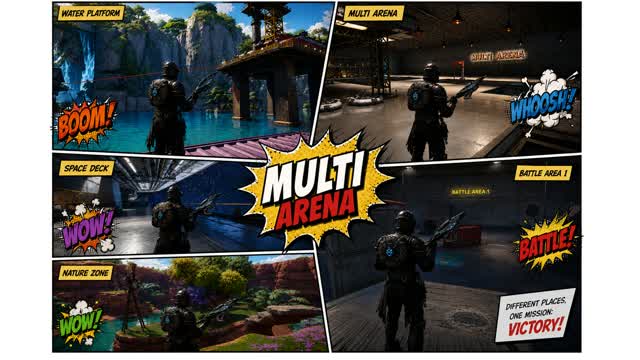 Multi Arena — Fortnite Creative map