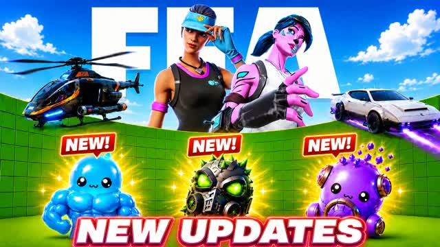🔫BEST 1V1 PVP – EVERY GUN & PVP UNC🎯 — Fortnite Creative map cover art