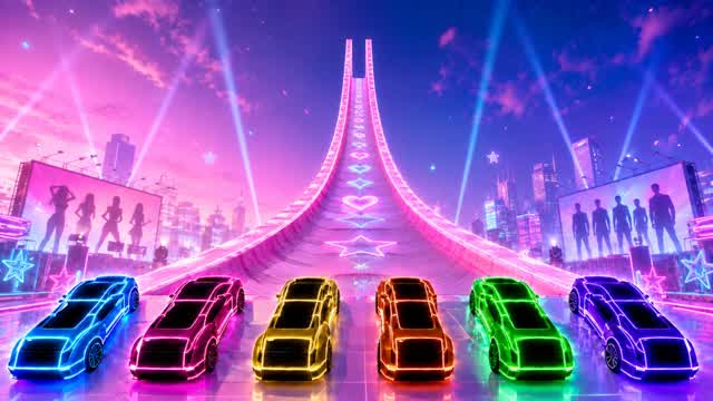 THE BEST CAR GAME - MEGA RAMP — Fortnite Creative map