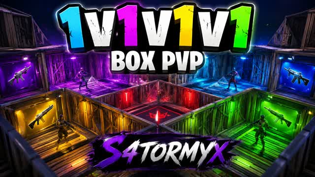 BOX PVP 1v1v1v1 — Fortnite Creative map