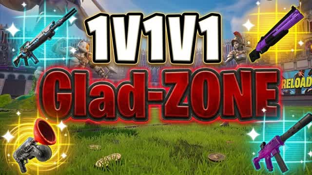 1V1V1 GLADZONE — Fortnite Creative map