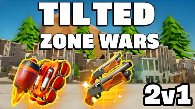 TILTED ZONE WARS 2V1 1V2 — Fortnite Creative map