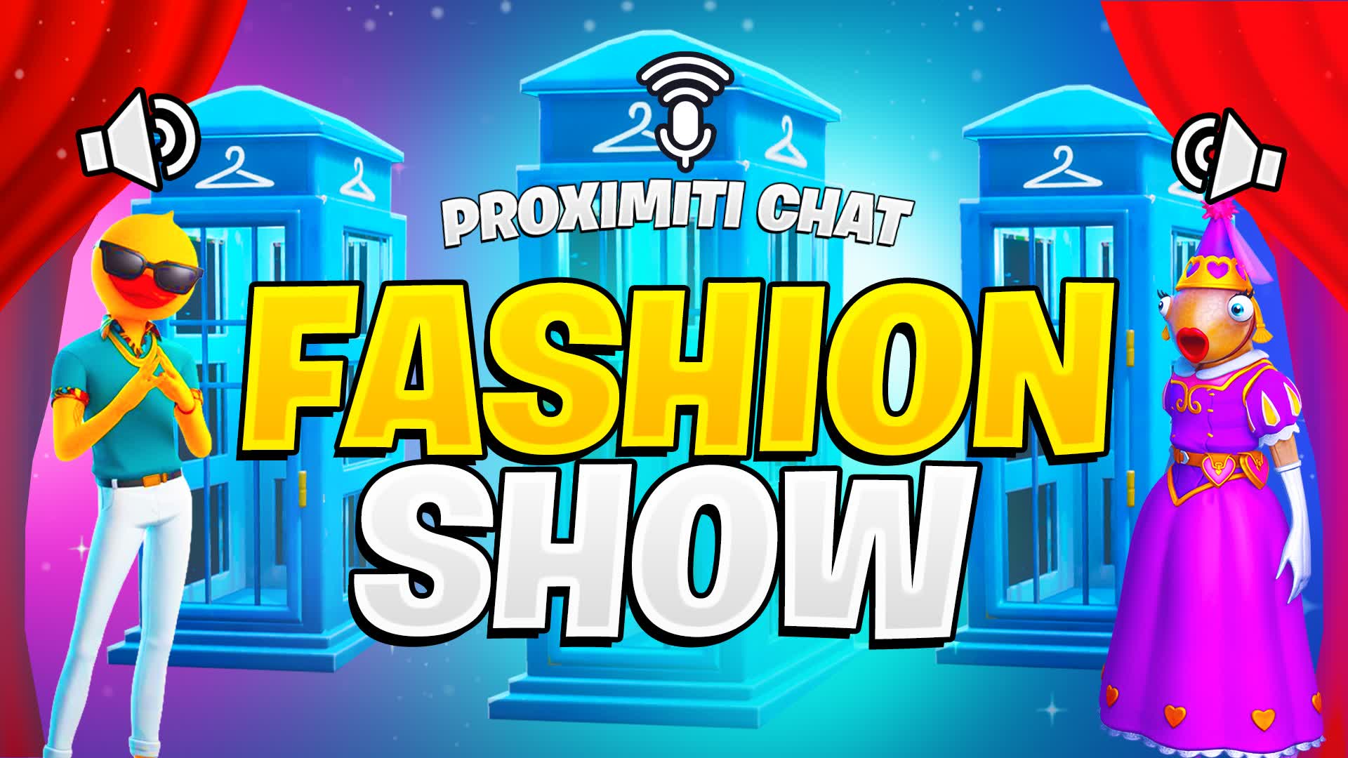 MEET ME FASHION SHOW β Fortnite Creative map