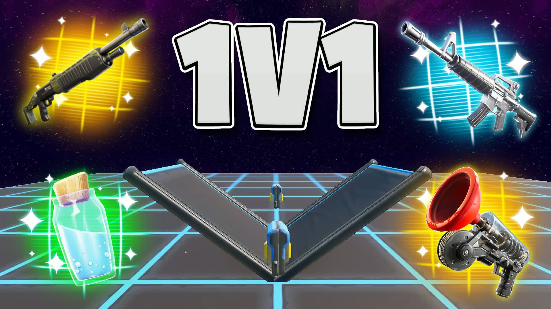 1vs1 A 1 v 1 vs 1 — Fortnite Creative map