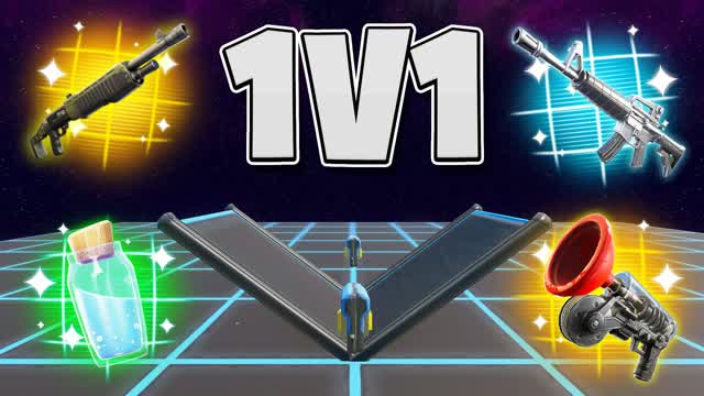 1vs1 A 1 v 1 vs 1 — Fortnite Creative map cover art